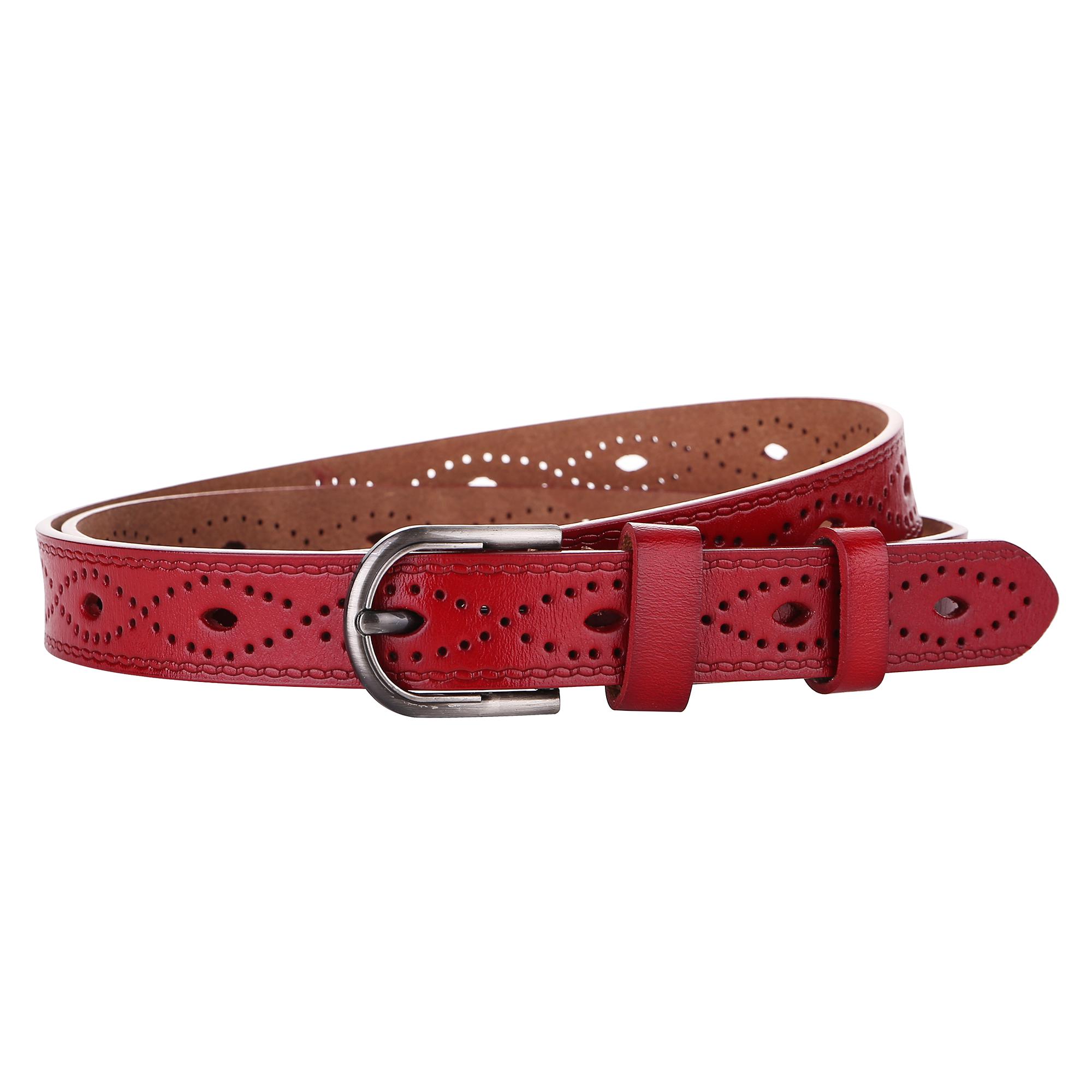 Womens Carving Leather Belts